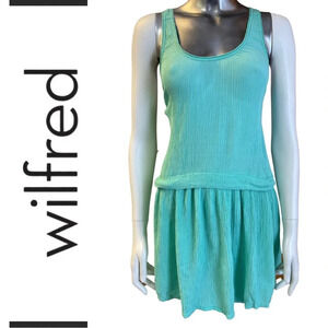 🛍️3/$40 Wilfred Tank Style Dress
Sleeveless False  Hem Green Size XXS